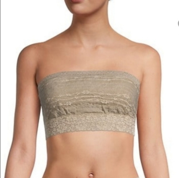 Intimately Free People Lace Bandeau Sz L - Picture 1 of 2